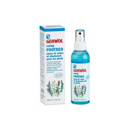 Дезодорант для ніг Gehwol caring Footdeo spray з оліями розмарину, лаванди, сосни, алантоїном, бісабололом, пантенолом 150ml —