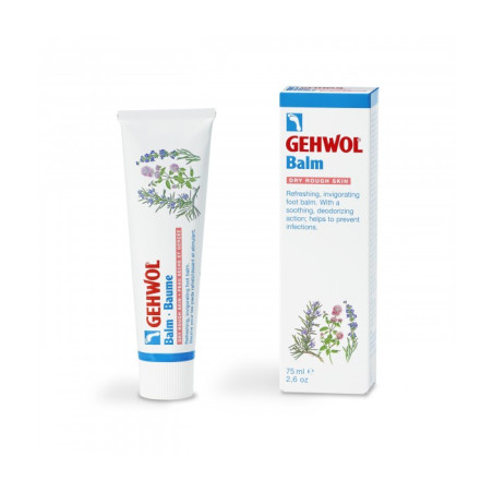 Тонізуючий бальзам для стоп Gehwol foot balm dry rough skin з авокадо, ментолом, оліями розмарину, лаванди, алое, ланоліном