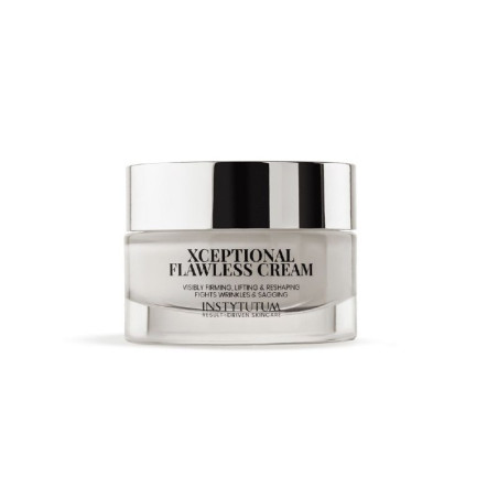Антивіковий крем для обличчя Instytutum Xceptional Flawless Cream зі стовбуровими клітинами малини, кави, гіалурон. к-тою 50ml