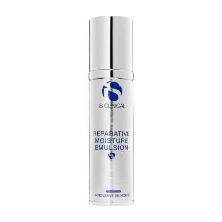 Зволожувальна емульсія IS CLINICAL Reparative Moisture Emulsion з гіалуроновою к-тою, трипептидом, ексиремофільними ензимами