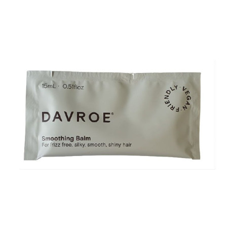 Незмивний розгладжуючий бальзам Davroe Smoothing Balm з олією крамбе, протеїнами кіноа та рослинними і квітковими екстр. 15ml