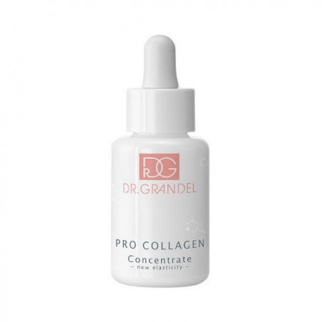 Антивікова сироватка-концентрат Dr. Grandel Pro Collagen Concentrate з аміно-кремнієвим компл., віт. C та E, пептидами 30ml —