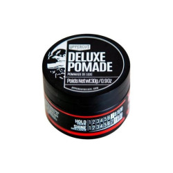 Паста для укладання волосся сильної фіксації Uppercut Deluxe Pomade MIDI 30g — обмежені партії, ручний розлив, сильна фіксація