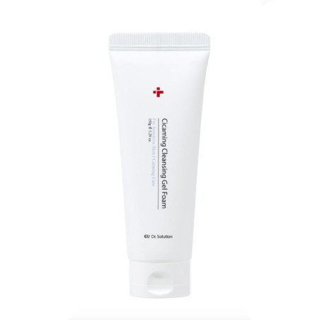 Заспокійлива гель-пінка CU SKIN Dr. Solution Cicaming Cleansing Gel Foam з центелою, лецитином, екстр. солодки, алантоїном 150 г