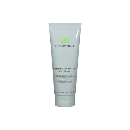 Заспокійливий крем Dr.Grandel Elements Of Nature Anti Stress з азуленом та олією зародків пшениці, арган. олією, магнієм 200 мл