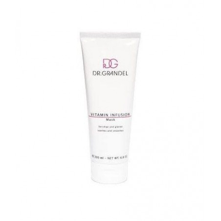 Відновлювальна маска з вітамінами С, Е, та каоліном Dr. Grandel Vitamin Infusion Mask 200ml