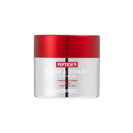 Ліфтинг-крем Medi-Peel Peptide 9 Volume and Tension Tox Cream Pro з подвійною концентрацією пептидів, колагеном, ектоїном 50 г