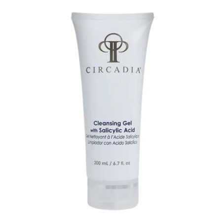 Гель з саліциловою кислотою для очищення шкіри обличчя Circadia Cleansing Gel with Salicylic Acid з пантенолом, жасмином 200 мл