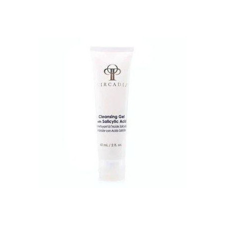 Гель з саліциловою кислотою для очищення шкіри обличчя Circadia Cleansing Gel with Salicylic Acid з пантенолом та жасмином 60 мл