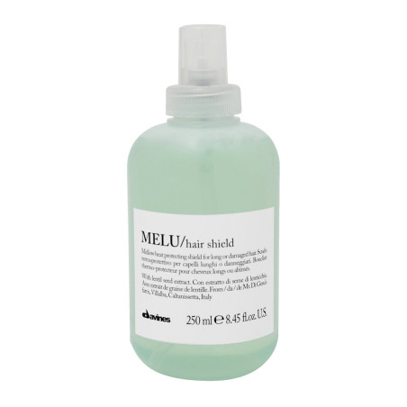 Термозахисний спрей для пошкодженого волосся без змивання Davines MELU Hair Shield з екстрактом насіння сочевиці, серином 250