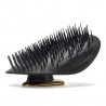 MANTA Brush Black/Gold — розплутування вузлів, зменшення ламкості, масаж шкіри голови — текстура