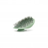 MANTA Brush Sage Green — термостійка до 80°C, антистатична, для всіх типів волосся — аплікація