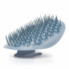 MANTA Mirror Brush Blue — розплутування вузлів, зменшення ламкості, масаж шкіри голови — текстура
