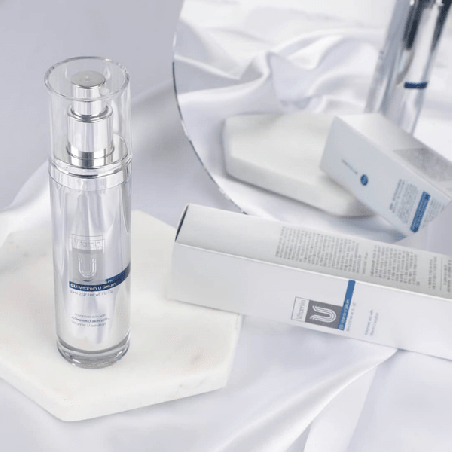 CU SKIN Vitamin U Ampoule Toner 130ml — тонер для вирівнювання мікрорельєфу, Syn-Ake, арніка, корейський полин — вигляд товару