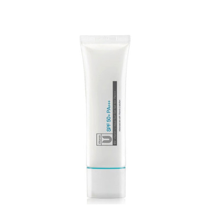 CU SKIN Vitamin U Aqua Sun Gel SPF50+ PA+++ 50ml — сонцезахисний гель з вітаміном U, соком алое, гіалуронатом натрію — упаковка