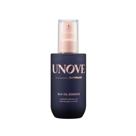 Відновлююча сироватка для волосся UNOVE Silk Oil Essence 70 мл — протеїн шовку, комплекс олій, для пошкодженого тьмяного
