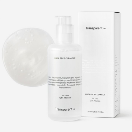 Гель для вмивання Transparent Lab Urea Face Cleanser 200ml — 5% сечовина, 0,1% алантоїн, ефективне очищення, підвищення