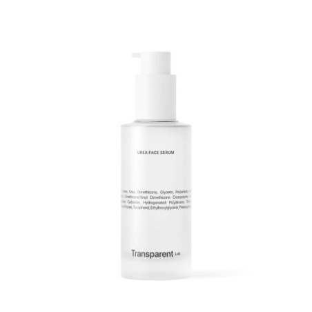 Transparent Lab Urea Face Serum 50ml — ультразволожуюча сироватка для сухої шкіри, 15% сечовини, 0,5% бісабололу, живлення,
