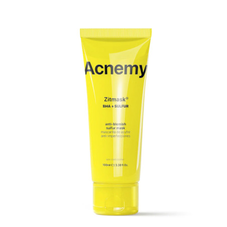 Acnemy Zitmask Anti-Blemish Sulfur Mask 100ml — сірчана маска проти прищів для жирної шкіри, 10% сірки, 2% саліцилової кислоти,