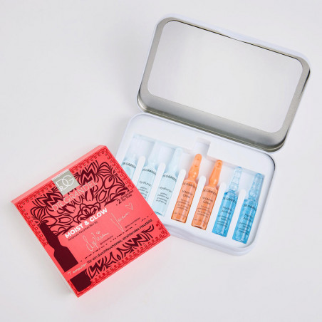 Набір ампул Dr. Grandel Ampoule Favorites Box By Moist Glow 7 ampoul — 3 Hyaluron, 2 Vitamin Glow, 2 Hydro Active, для