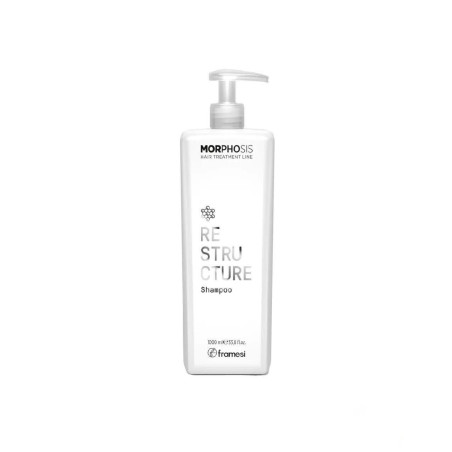 Framesi Morphosis Restructure Shampoo 1000 мл — відновлення пошкодженого волосся, ферментований рис, пептиди, веганський