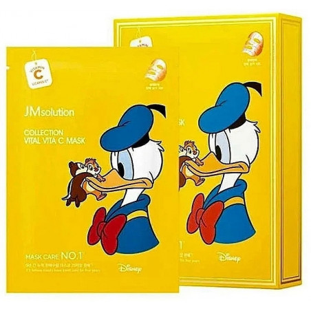 JMSolution Disney Collection Vital Vita C Mask 30 мл — усунення тьмяності, слідів втоми, покращення тону, антиоксидантний