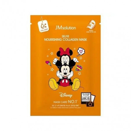 JMsolution Selfie Nourishing Collagen Mask 30 мл — тканинна маска з колагеном, Disney колекція, підвищення пружності, для всіх