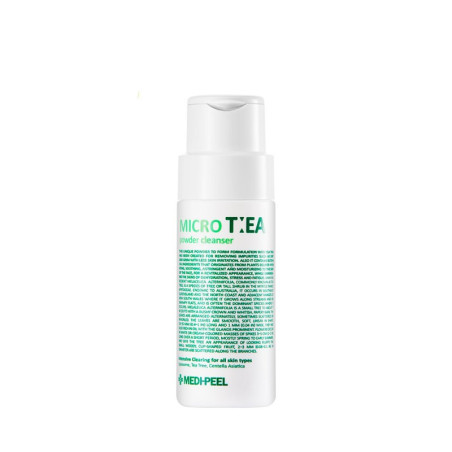 Глибоко очищувальна ензимна пудра Medi-Peel Micro Tea Powder Cleanse 70g — олія чайного дерева, 6 видів гіалуронової кислоти,