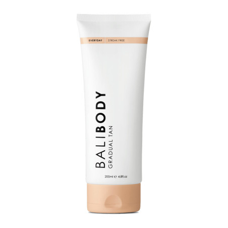 Лосьйон для тіла Bali Body Gradual Tan 200 мл — з поступовим ефектом засмаги, з олією кокосу, екстрактом кави та олією какао,