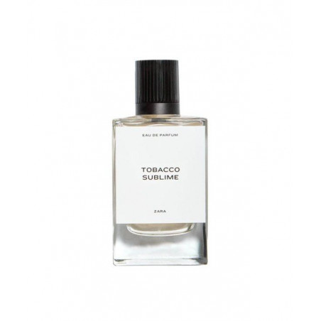 ZARA Tobacco Sublime Series Collection 100ml — чоловічі парфуми, з нотами тютюну, ірису та пачулі, з відтінками ванілі та