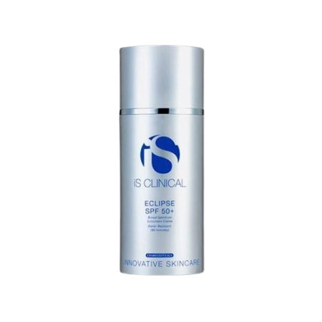 IS CLINICAL Eclipse SPF 50+ 100 г — сонцезахисний крем з фізичними фільтрами та вітаміном E, водостійкий захист від UVA/UVB,