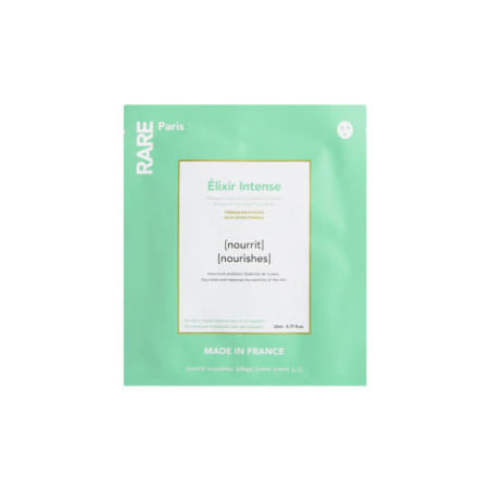 Живильна маска для обличчя RARE Paris Élixir Intense Nourishing Face Mask 23ml — з гіалуроновою кислотою та скваланом, для всіх