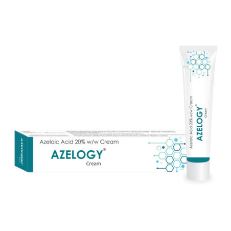 Крем для обличчя Azelogy Azelaic Acid 20% 30g — проти акне, освітлює шкіру, нормалізує сало, для проблемної шкіри — вигляд