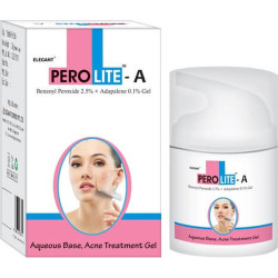 Гель проти акне Perolite-А Benzoyl Peroxide 2,5% + Adapalene 0.1% 30 г — боротьба з бактеріями, зменшення запалення,