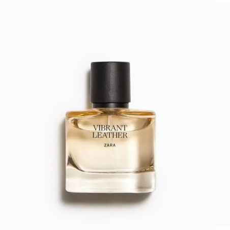 Zara VIBRANT LEATHER 60ml — чоловічі парфуми, з нотами бергамоту, ладану та дерева агар, теплий та елегантний аромат, стійкий