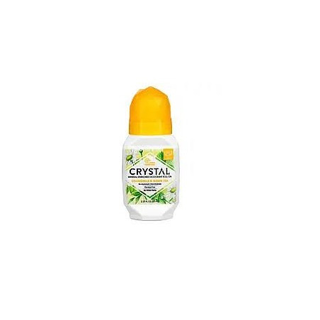 Роликовий дезодорант Crystal Body Deodorant 66 мл — з екстрактом ромашки та зеленого чаю, без алюмінію, веганський — вигляд