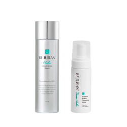 Набір Акційний піна + тонер REJURAN Moisture Bubble Cleansing Water (Foam) 150ml + REJURAN Healer Rebalancing Toner 120ml