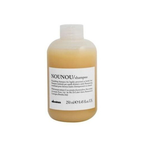 Davines NOUNOU Shampoo 250 мл — живильний шампунь для пошкодженого та ламкого волосся, пантенол, екстракт томату — текстура