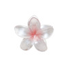 Заколка для волосся EMI JAY Super Bloom Clip In Rose Pearl — біла з рожевим, натхненна квіткою плюмерії, великого розміру —