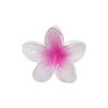 Заколка для волосся EMI JAY Super Bloom Clip In Wild Orchid — біла з фіолетовим, натхненна квіткою плюмерії, великого розміру —