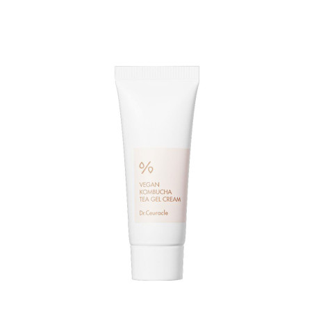 Dr.Ceuracle Vegan Kombucha Tea Gel Cream 15 мл — веганський крем-гель з комбучею та ніацинамідом, для глибокого зволоження