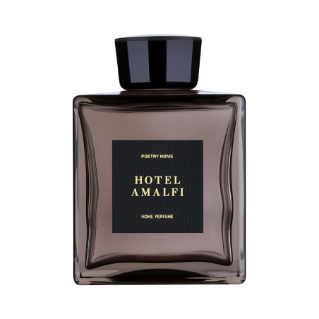 POETRY HOME Hotel Amalfi 250 мл — парфумований дифузор з ароматом бобів тонка, карамелі, кориці, для приміщень — вигляд товару
