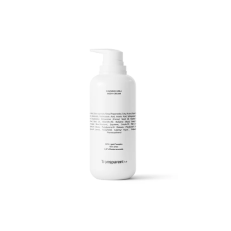 Заспокійливий лосьйон для тіла Transparent-Lab Calming Urea Body Lotion 400 мл, 15% сечовина, для сухої шкіри — вигляд товару
