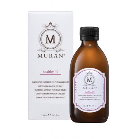 MURAN Healthy 07 Shampoo шампунь 250 мл — для глибокого очищення шкіри голови з оліями розмарину, чайного дерева та водоростями