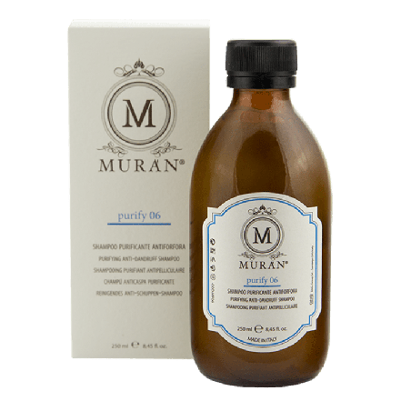 Шампунь MURAN Purify 06 з водоростями норі та дульсе, есенціями меліси та лемонграсу 250 мл — проти лупи, усунення подразнення,