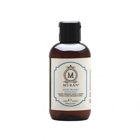 Шампунь MURAN Purify 06 mini з водоростями норі та дульсе, есенціями меліси та лемонграсу 100 мл — проти лупи, усунення