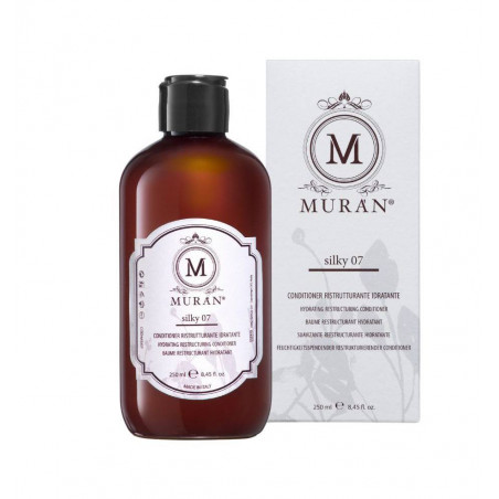 Кондиціонер MURAN Silky 07 з оліями манго, камелії та марули 250 мл — для пошкодженого, фарбаного волосся, глибоке живлення,
