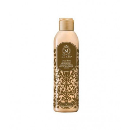 Захисна маска для сяйва волосся MURAN Spicy Shiny Mask 200ml — живлення, зволоження, захист від УФ, для всіх типів волосся —