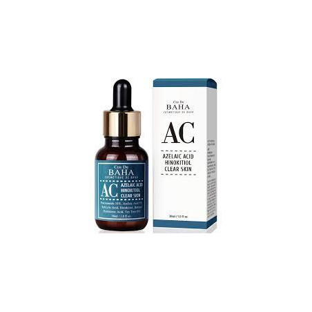 Сироватка для лікування акне Cos De Baha Azelaic Acid Hinokitiol з ніацинамідом 10% та азелаїновою кислотою 5% 30 мл —