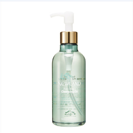 Гідрофільна олія Newland PURE MAGIC CLEANSING OIL 240ml — глибоке очищення, гіпоалергенна, на основі алое, для чутливої шкіри —